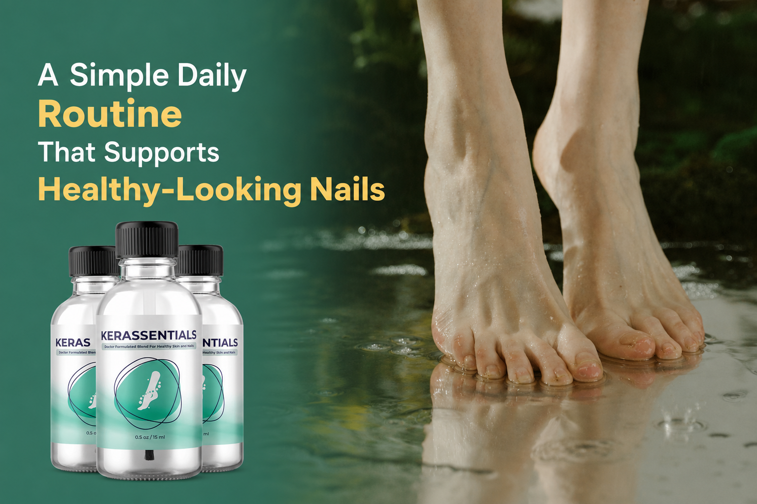 Healthy-Looking Nails and Skin