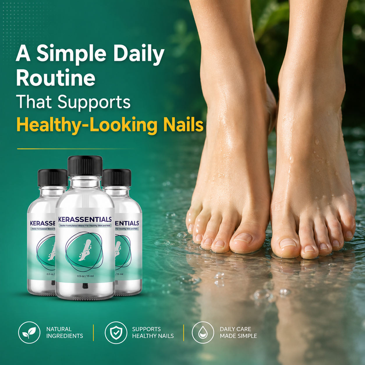 Healthy-Looking Nails and Skin